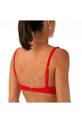 MIX REGGISENO BRASSIERE DONNA  ROSSO